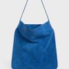 Gerard Darel Sac Hobo En Cuir Velours Denim - Lady | Le Lady