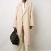 Gerard Darel Trench En Laine Melangee Sable - Neissa | Manteaux & Trenchs