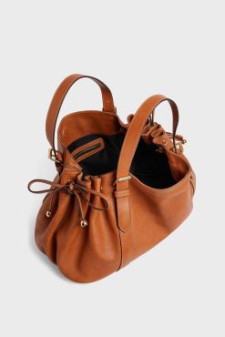 Gerard Darel Sac A Main En Cuir Femme Camel Le 24H | L'Iconique 24H