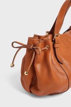 Gerard Darel Sac A Main En Cuir Femme Camel Le 24H | L'Iconique 24H