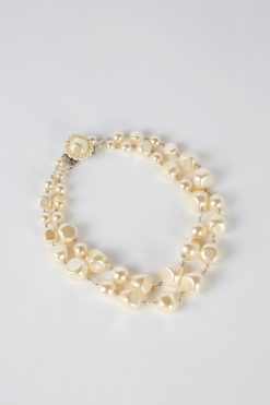 Gerard Darel Collier En Perles De Verre Blanc - Jackie | Autres Accessoires