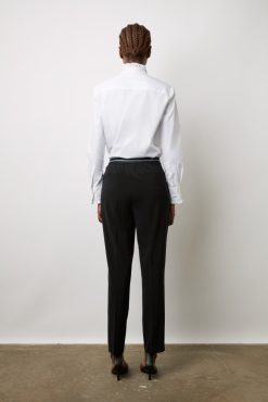 Gerard Darel Pantalon Droit 7/8 Marine - Caina | Pantalons & Jeans