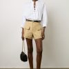 Gerard Darel Short A Poches En Coton Sable - Clemy | Shorts & Bermudas