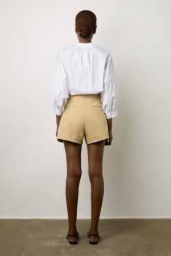 Gerard Darel Short A Poches En Coton Sable - Clemy | Shorts & Bermudas