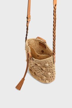 Gerard Darel Sac Travers En Raphia Ficelle - Trinity | Raphia & Crochet