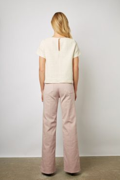 Gerard Darel Top En Tweed Et Lurex Ecru - Amanda | Chemises & Blouses