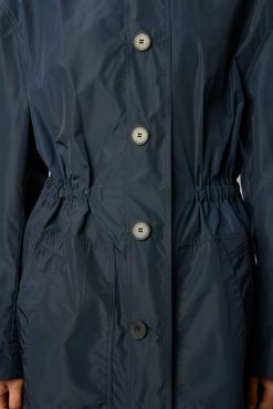 Gerard Darel Parka Longue Marine - Sylvie | Manteaux & Trenchs