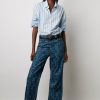 Gerard Darel Jean Flare A Motif Gd Universe - Anna | Pantalons & Jeans