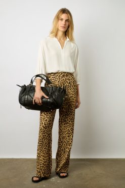 Gerard Darel Blouse Ample A Col Ecru - Amalya | Chemises & Blouses