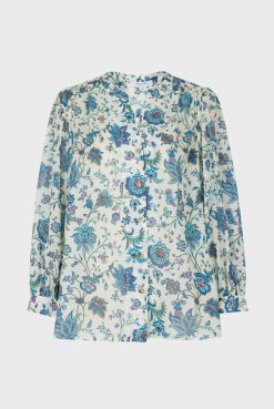 Gerard Darel Chemise En Voile De Coton Ecru - Alexine | Chemises & Blouses