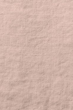 Gerard Darel Grand Drap Plat En Lin Lave - Rose Ancien | Draps Plats