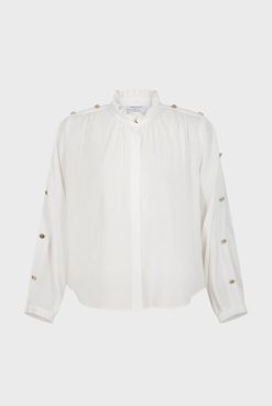 Gerard Darel Chemise Fluide A Col Montant - Clementine | Chemises & Blouses