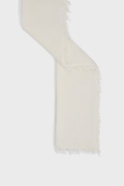 Gerard Darel Foulard En Gaze De Coton Ecru - Philae | Etoles & Foulards