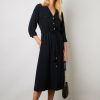 Gerard Darel Robe Chemise Fluide Marine - Ezra | Robes