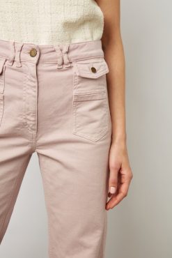 Gerard Darel Jean Flare Uni Parme - Anna | Pantalons & Jeans