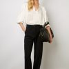 Gerard Darel Pantalon Droit A Pince Marine - Carmelita | Costumes & Ensembles