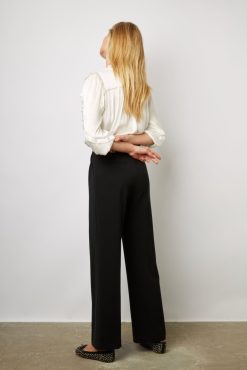 Gerard Darel Pantalon Droit A Pince Marine - Carmelita | Costumes & Ensembles