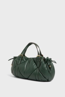 Gerard Darel Sac A Main En Cuir Matelasse Vert - Le 24H | L'Iconique 24H