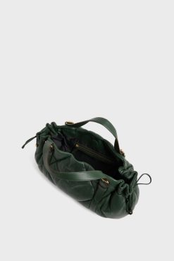 Gerard Darel Sac A Main En Cuir Matelasse Vert - Le 24H | L'Iconique 24H