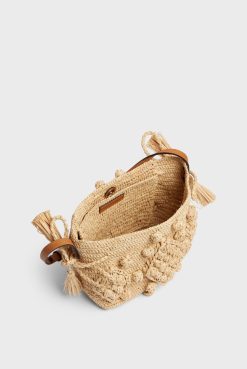 Gerard Darel Sac En Raphia Et Cuir Ficelle - Mini | Raphia & Crochet