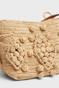 Gerard Darel Sac En Raphia Et Cuir Ficelle - Mini | Raphia & Crochet