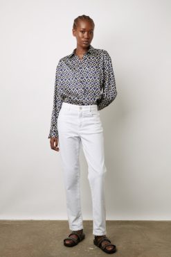 Gerard Darel Jean Slim Blanc Blanc - Chloe | Pantalons & Jeans