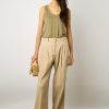 Gerard Darel Pantalon Carotte En Coton Sable - Cecilia | Costumes & Ensembles