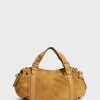 Gerard Darel Sac A Main En Cuir Velours - 24H | L'Iconique 24H