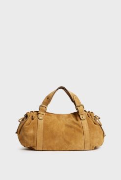 Gerard Darel Sac A Main En Cuir Velours - 24H | L'Iconique 24H