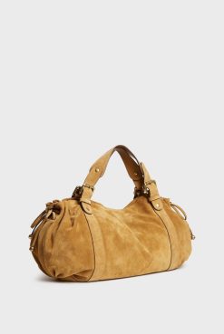 Gerard Darel Sac A Main En Cuir Velours - 24H | L'Iconique 24H