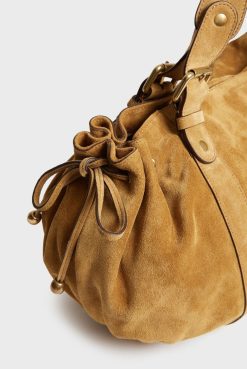 Gerard Darel Sac A Main En Cuir Velours - 24H | L'Iconique 24H