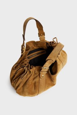 Gerard Darel Sac A Main En Cuir Velours - 24H | L'Iconique 24H