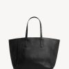 Gerard Darel Cabas En Cuir Graine Noir/Or - Simple 2 | Paniers & Cabas