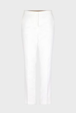 Gerard Darel Pantalon Droit 7/8 Uni Ecru - Causette | Pantalons & Jeans