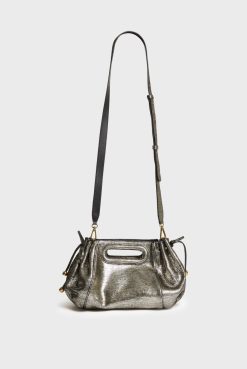 Gerard Darel Sac A Main En Cuir Lamine Effet Glitter - Mini Dany | Sacs A Bandouliere