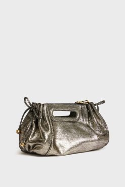 Gerard Darel Sac A Main En Cuir Lamine Effet Glitter - Mini Dany | Sacs A Bandouliere