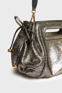 Gerard Darel Sac A Main En Cuir Lamine Effet Glitter - Mini Dany | Sacs A Bandouliere