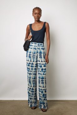 Gerard Darel Pantalon Fluide Tie And Dye Encre - Daiana | Pantalons & Jeans