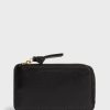 Gerard Darel Porte Carte En Cuir Lisse Noir - Cardholder | Petite Maroquinerie