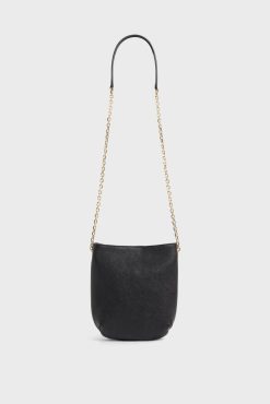 Gerard Darel Sac Travers En Cuir Noir - Le Mini Charlotte | Sacs A Bandouliere