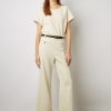 Gerard Darel Pantalon Large En Tweed Ecru - Callie | Costumes & Ensembles