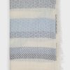 Gerard Darel Foulard Chevrons Tisses Indigo - Pernille | Etoles & Foulards