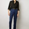 Gerard Darel Pantalon De Tailleur En Lin Encre - Cyann | Costumes & Ensembles