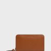 Gerard Darel Portefeuille En Cuir Lisse Cognac - Wallet | Petite Maroquinerie