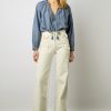 Gerard Darel Blouse Chambray A Pompons Chambray - Adele | Chemises & Blouses