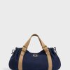 Gerard Darel Sac A Main En Toile Marine - 24H | L'Iconique 24H