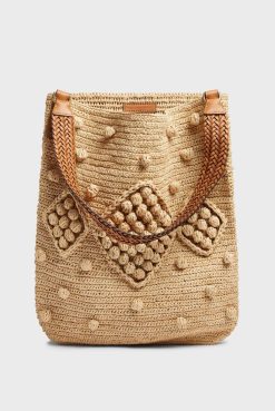 Gerard Darel Sac En Raphia Et Cuir Ficelle - Josie | Raphia & Crochet