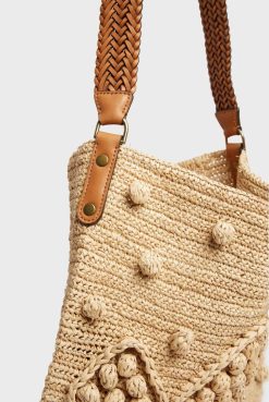 Gerard Darel Sac En Raphia Et Cuir Ficelle - Josie | Raphia & Crochet