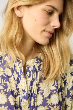 Gerard Darel Blouse En Voile De Coton Lipstick - Adrianna | Chemises & Blouses