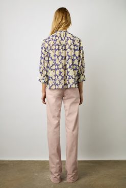 Gerard Darel Blouse En Voile De Coton Lipstick - Adrianna | Chemises & Blouses